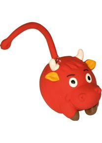 KERBL Pet Latex Racing Bull, rot, 9cm