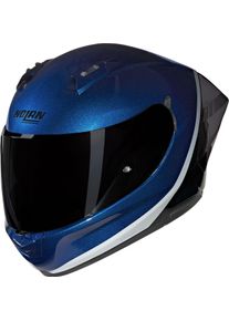 Nolan N60-6 Sport Verniciatura Speciale 346, full face helmet , color: Dark Blue/Black/Light Grey , size: M