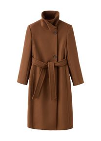 Mango Ženy Přechodný kabát 'SIRENITA' hnědá XS