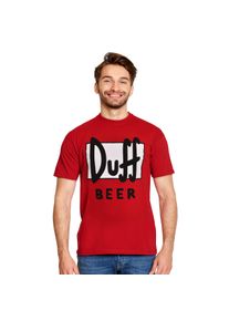 Duff Beer - T-shirt logo rouge - M - Rouge