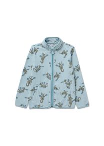 Tchibo - Dětsk&aacute; fleecov&aacute; bunda - pro miminko - vel. 98/104 - barva: modr&aacute;