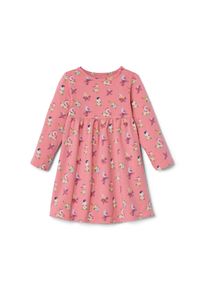 Tchibo - Dětské žerzejové šaty - pro dívky - vel. 86/92 - barva: růžová