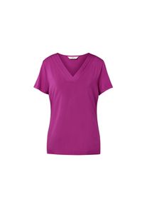 Tchibo - Tričko s detailem skladů - pro ženy - vel. XXL 52/54 - barva: fialov&aacute;
