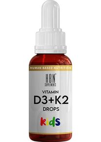 HBN Supplements Vitamin D3/K2 Kids, 10 ml Flasche