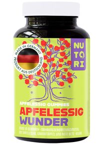 Nutori Apfelessig Wunder, 60 Gummies