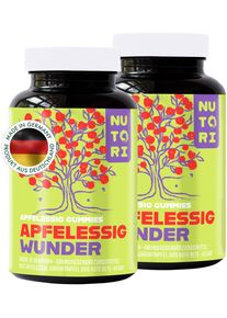 Nutori Apfelessig Wunder, 2 x 60 Gummies
