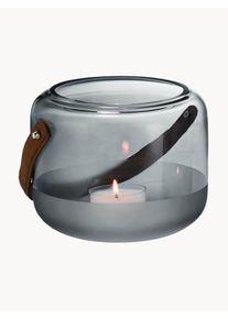 Philippi Svícen na čajovou svíčku Marlon Transparentní Sklo Ø 15 cm, V 11 cm