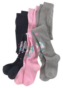 H.I.S. H.I.S D&iacute;vka Punčoch&aacute;če n&aacute;mořnick&aacute; modř / &scaron;ed&aacute; / růžov&aacute; 128/134