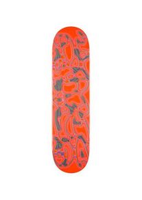 skatedeluxe Aqua Twin Tail 8.25" Skateboard Deck orange dip