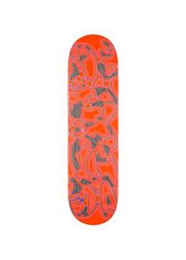 skatedeluxe Aqua Twin Tail 8.5" Skateboard Deck orange dip