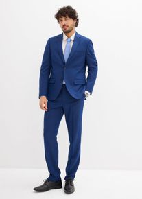 Oblek s kravatou (3d&iacute;ln&aacute; souprava) Slim Fit | Modr&aacute; | Vel. 58 | bonprix
