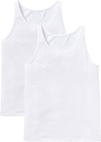 N&aacute;těln&iacute;k (2 ks) s organickou bavlnou | B&iacute;l&aacute; | Vel. 44/46 (S) | bonprix