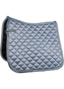 HKM Monaco Noble Style Schabracke, grau blau, Pony Dressur