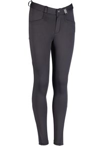 HKM Anni Reithose, Silikon-Kniebesatz, dunkelgrau, 152