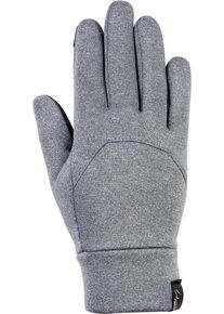 HKM Winter Reithandschuhe, hellgrau melange, 12