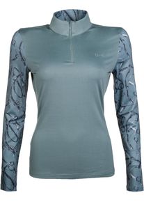 HKM Monaco Style Funktionsshirt, salbei, M