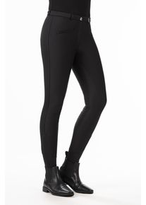 HKM Winner Wintersoftshell Reithose, Silikonbesatz, schwarz, 128