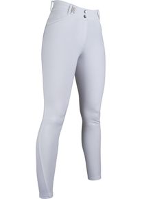 HKM Monaco Crystal Style Reithose, Silikon-Vollbesatz, wei&szlig;, 44