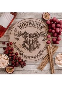 Harry Potter - Tagliere stemma di Hogwarts faggio