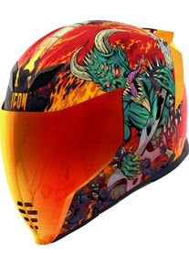 Icon Airflite Mips Blegh, full face helmet , color: Red/Yellow/Green , size: XXL