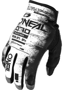 O Neal ONeal Mayhem Scarz, gloves , color: Black/White , size: S