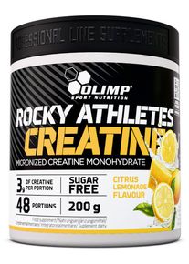 OLIMP Rocky Athletes Creatine, 200 g Dose, Citrus Lemonade