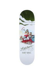 Anti Hero Beres Flatulent Beauties 8.75" Skateboard Deck white