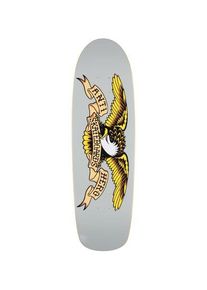 Anti Hero Team Shaped Eagle The Genius 9.18" Skateboard Deck grey