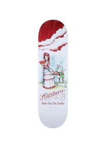 Anti Hero Daan Flatulent Beauties 8.5" Skateboard Deck white