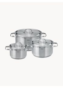 Rösle RÖSLE Sada nádobí z nerezové oceli Pureelements, 3 díly Stříbrná Kov Sada různých velikostí