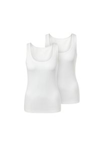 Tchibo - Ko&scaron;ilky z žebrovan&eacute;ho materi&aacute;lu - pro ženy - vel. S 36/38 - barva: b&iacute;l&aacute;