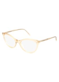 SAINT LAURENT SL 833 dámské brýle | Obruba: kočičí tvar, acetát, žlutá