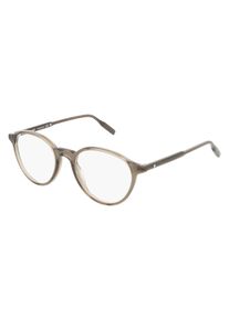 Montblanc MB0291O pánské brýle | Obruba: kulatý, acetát, šedá