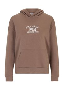 Fila Ženy Sportovn&iacute; mikina 'LINNA' mokka / b&iacute;l&aacute; XS