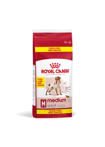 Royal Canin MEDIUM Adult such&eacute; krmivo pro středně velk&eacute; psy 15 kg + 3 kg