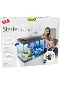 Tetra Starter Line LED Akv&aacute;rium 80L Čern&aacute;