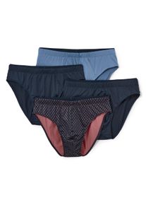 Tchibo - Slipy - pro muže - vel. M/5 - barva: modr&aacute;/s potiskem