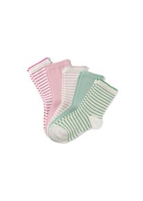 Tchibo - Ponožky - pro ženy - vel. 39-42 - barva: b&iacute;l&aacute;/s proužky