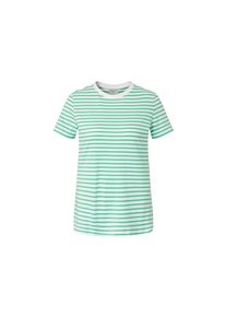 Tchibo - Proužkované triko - pro ženy - vel. XL 48/50 - barva: bílá/s proužky