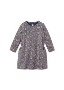 Tchibo - Žerzejové šaty - pro dívky - vel. 110/116 - barva: vícebarevná/květovaný