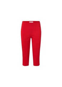 Tchibo - 3/4 strečov&eacute; kalhoty - pro ženy - vel. 40 - barva: červen&aacute;