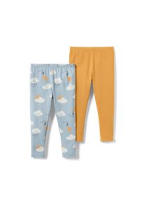 Tchibo - Dětsk&eacute; leg&iacute;ny - pro ženy - vel. 122/128 - barva: modr&aacute;