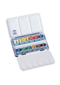 Van Gogh kleiner Aquarellkasten mit 12 halben N&auml;pfen