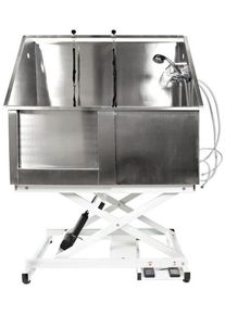 Groom Professional Ultimate Hundebadewanne, elektrisch, 127x64x45x50,5-70cm