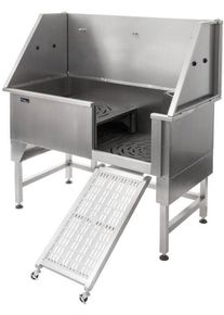 Groom Professional Supreme Hundebadewanne mit Rampe, 127x67x38x140cm