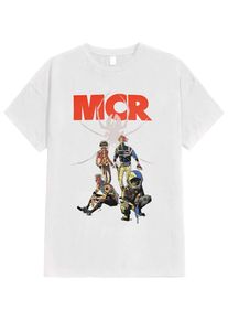 My Chemical Romance - Killjoys Pinup White - Tričko - bílý - XS - 100% bavlna