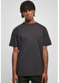 Urban Classics - Heavy Oversized Garment Dye Black - Tričko - Čern&aacute; - 3XL - 100% bavlna