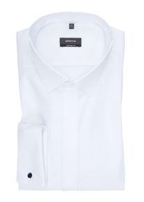 Velké Velikosti - Eterna - Extradlouhá smokingová košile - 43SL - Bílá