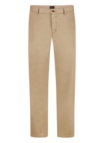 Velké Velikosti - Hiltl - Kompaktní chino kalhoty bez záhybů v pase z bavlněného kepru - 29 - Béžová