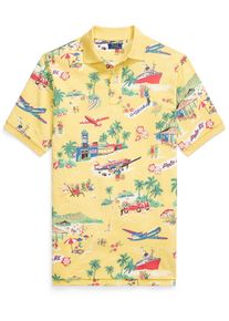 Velké Velikosti - Polo Ralph Lauren - Polo tričko s pestrým potiskem Polo-Bear - 3XL - Žlutý